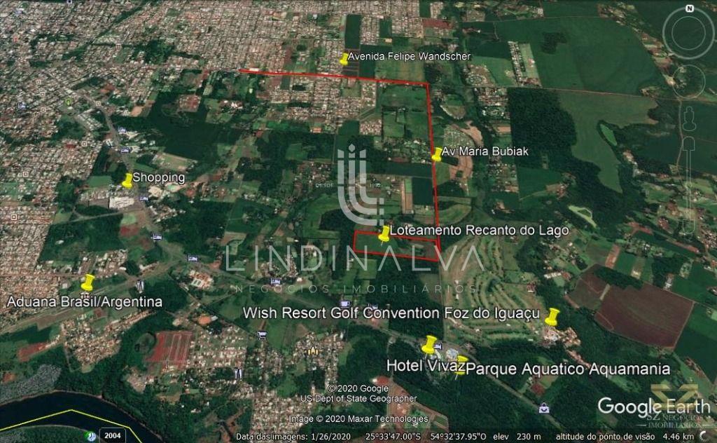 Terreno no Recanto dos Lagos  com área de 301m  - Foz do Iguaç...