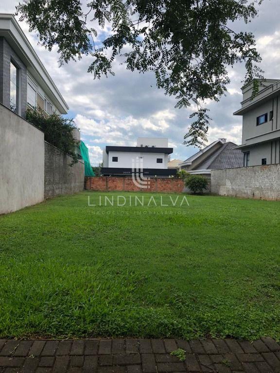 Terreno a venda com 480 m  no Condomínio Quinta do Sol - Foz d...