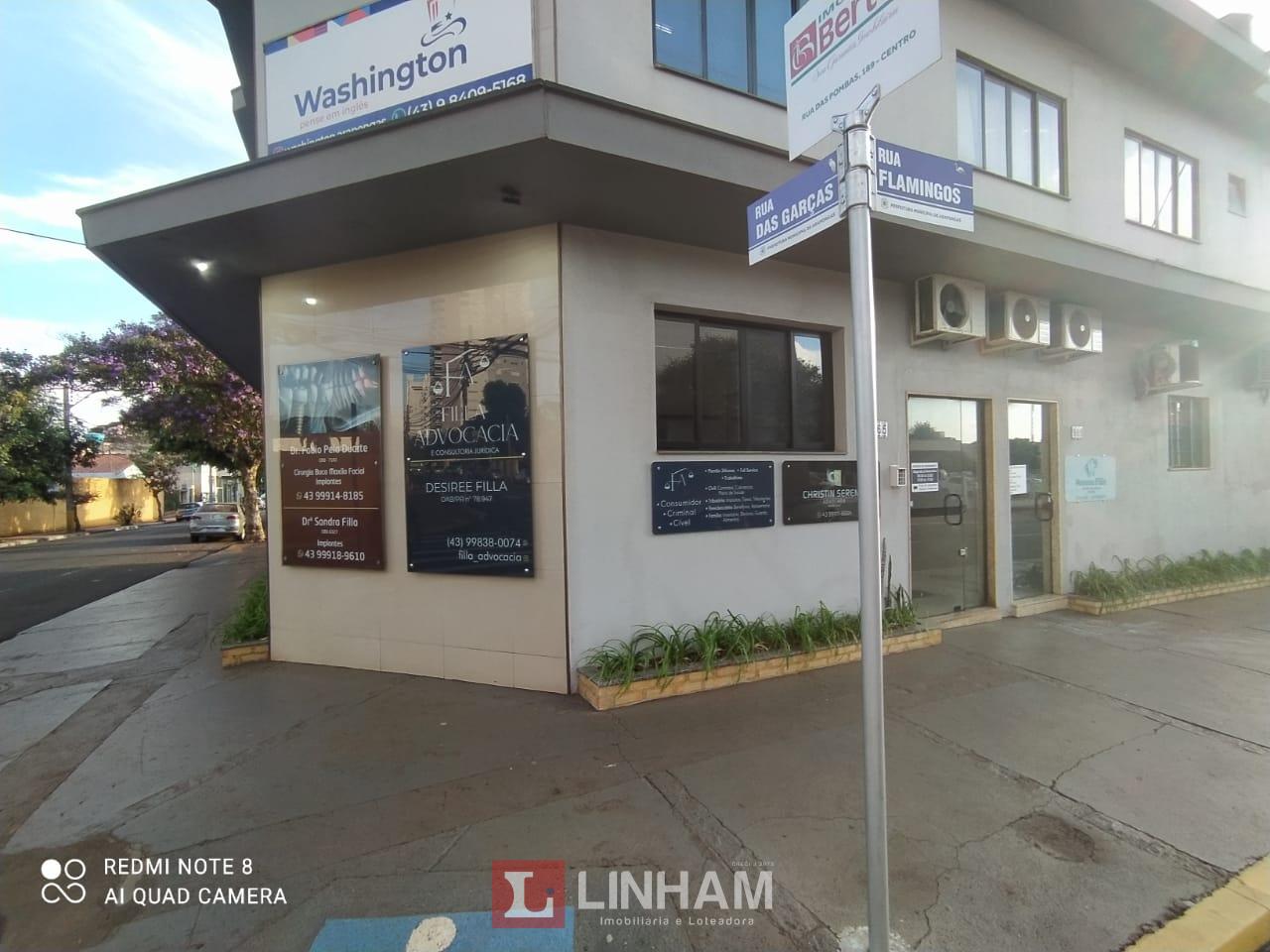 Sala Comercial para locação, Centro, ARAPONGAS - PR