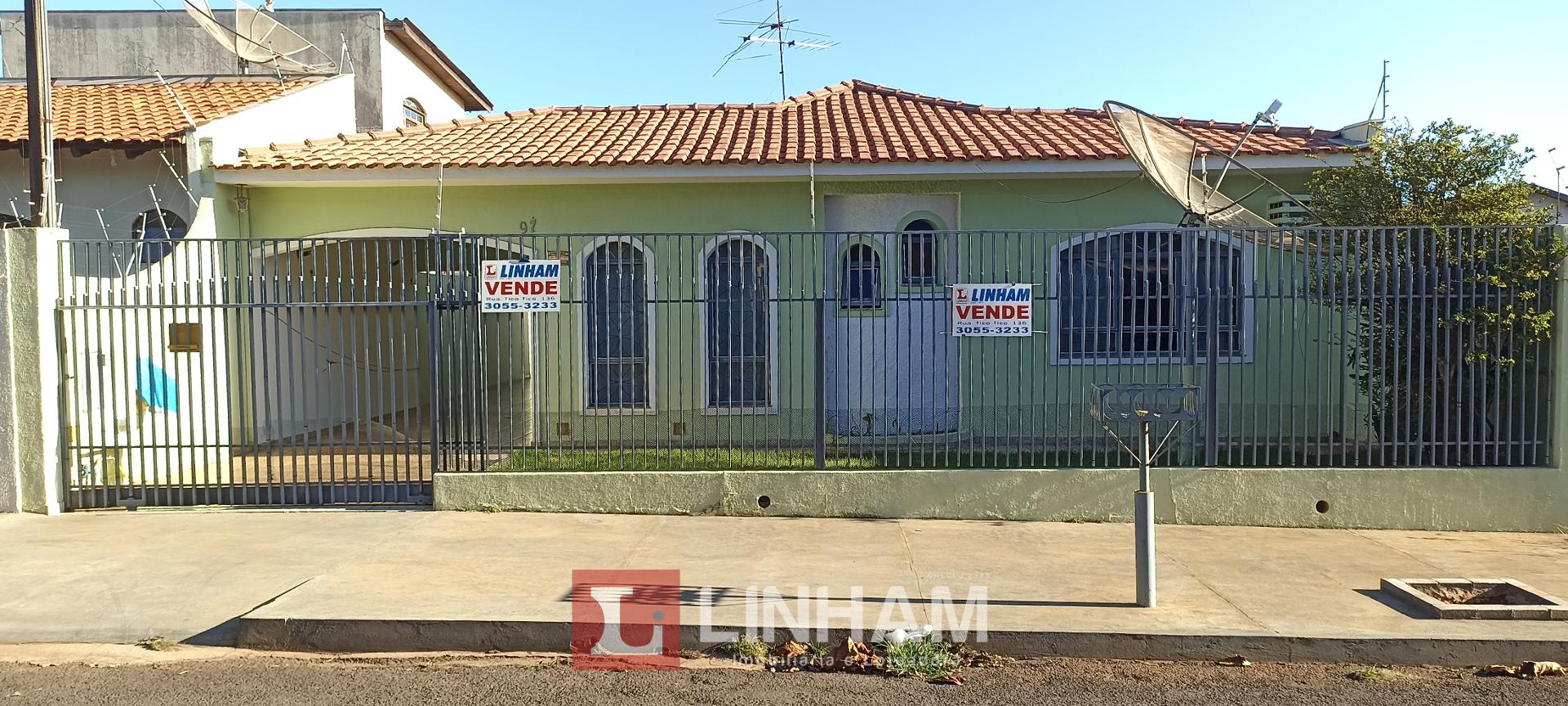 CASA À VENDA NO JARDIM PANORAMA COM 3 QUARTOS SENDO 1 SUÍTE