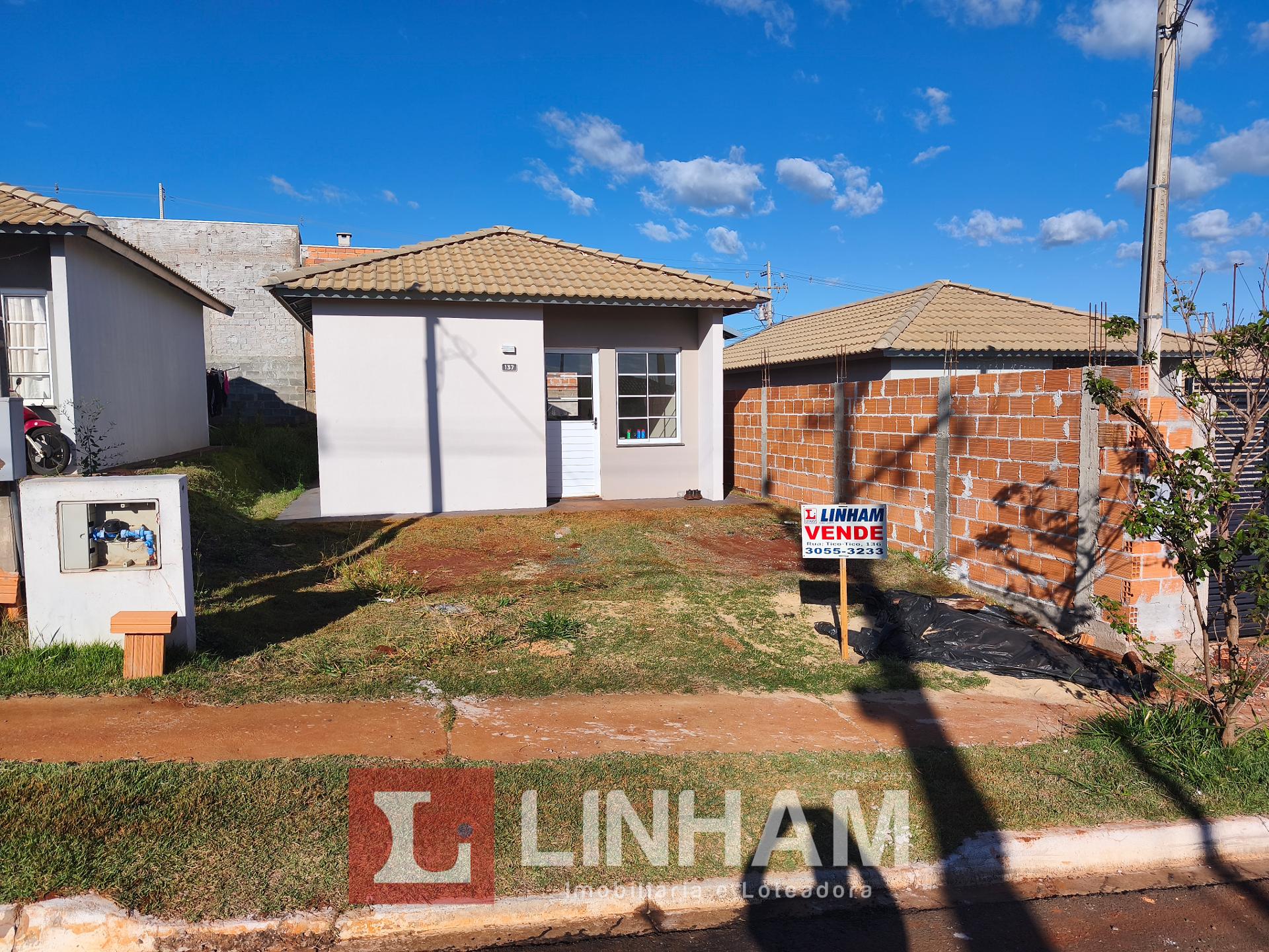 CASA À VENDA NO RESIDENCIAL BEM VIVER - APTA PARA FINANCIAMENTO