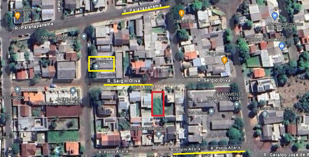 TERRENO - RUA SERGIO OLIVA - JARDIM SÃO RAFAEL