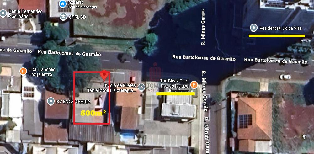 TERRENO - RUA BARTOLOMEU DEGUSMÃO - CENTRO