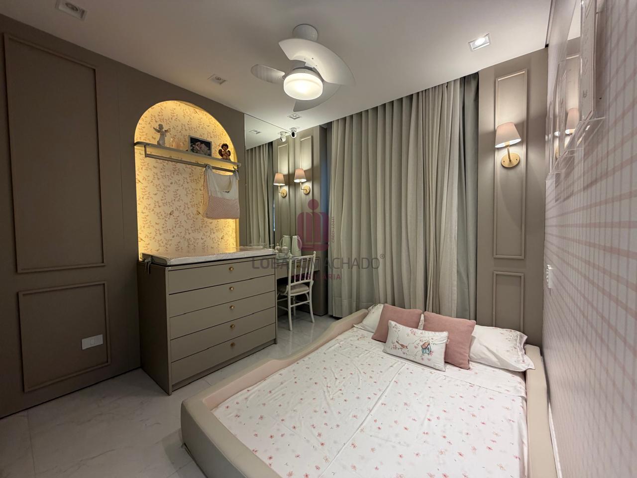 RESIDENCIAL  RENOIR - APARTAMENTO MOBILIADO NO CENTRO DA CIDADE