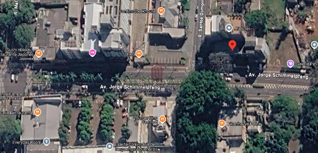 PRÉDIO - AVENIDA JORGE SCHIMMELPFENG ESQUINA COM A SANTOS DUMONT  CENTRO