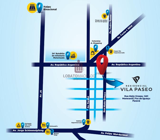 RESIDENCIAL VILA PASEO - RUA MATO GROSSO - VILA MARACANA