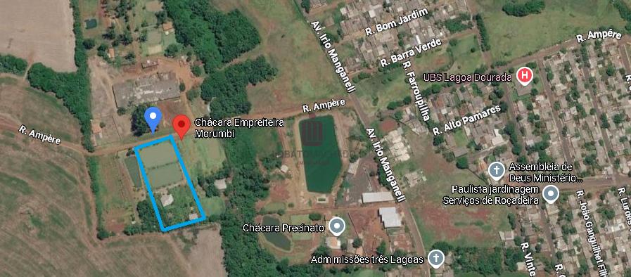 CHÁCARA EM TRÊS LAGOS -ÁREA URBANA