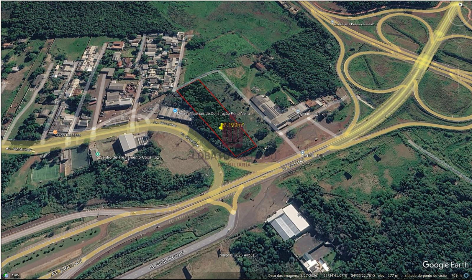 TERRENO - AVENIDA MORENITAS - PORTO MEIRA