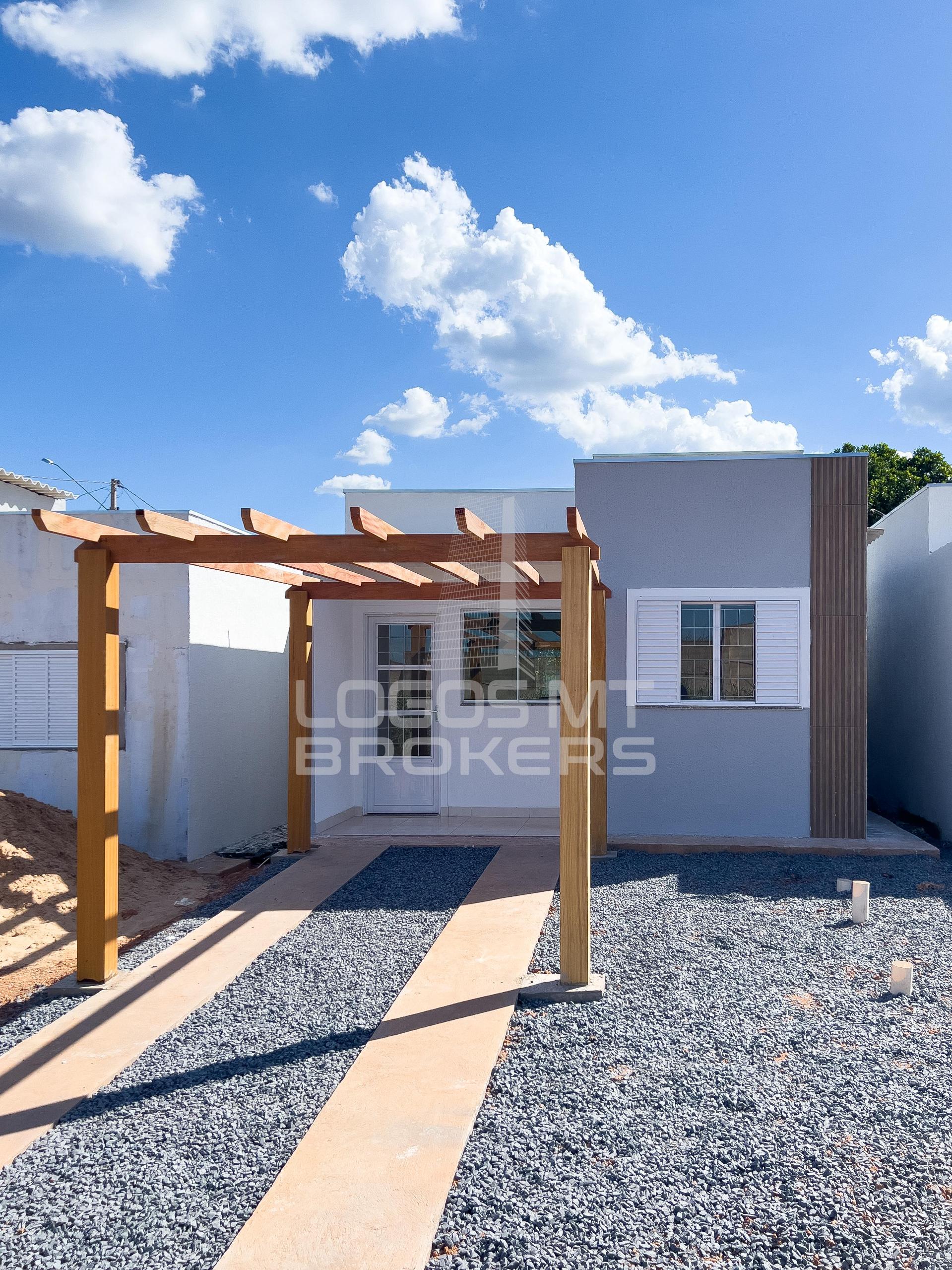 Casa com 2 dormitórios à venda, JARDIM GUANABARA, VARZEA GRAND...