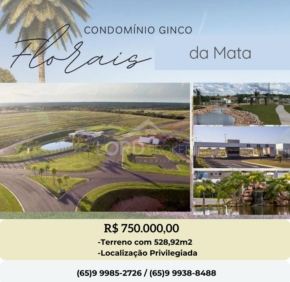 Terreno à venda no Condomínio Ginco Florais da Mata, em Várzea...