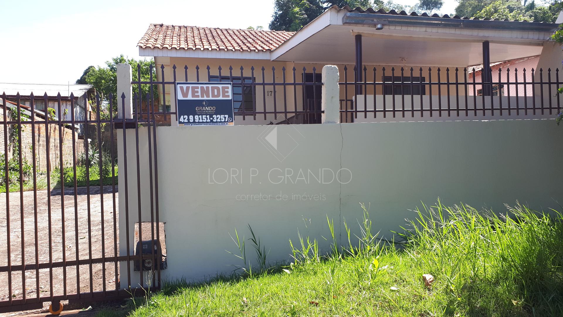 Casa com 2 dormit�rios � venda, �gua Verde, LARANJEIRAS DO SUL - PR