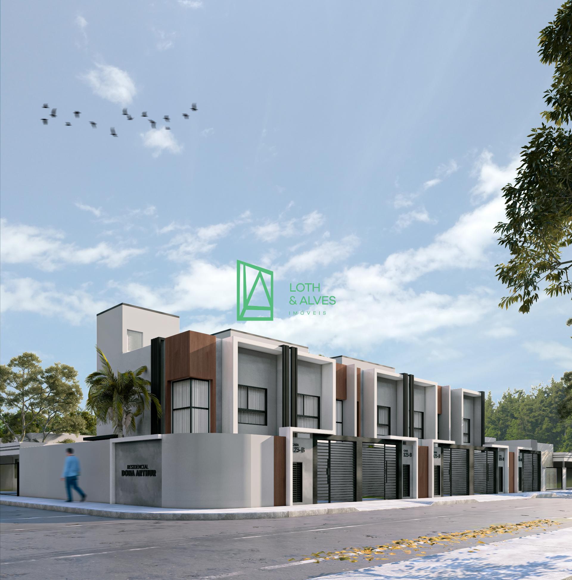 Sobrado à venda, 2 SUÍTES, 90m2, 700 metros da praia, GRAVATÁ-...