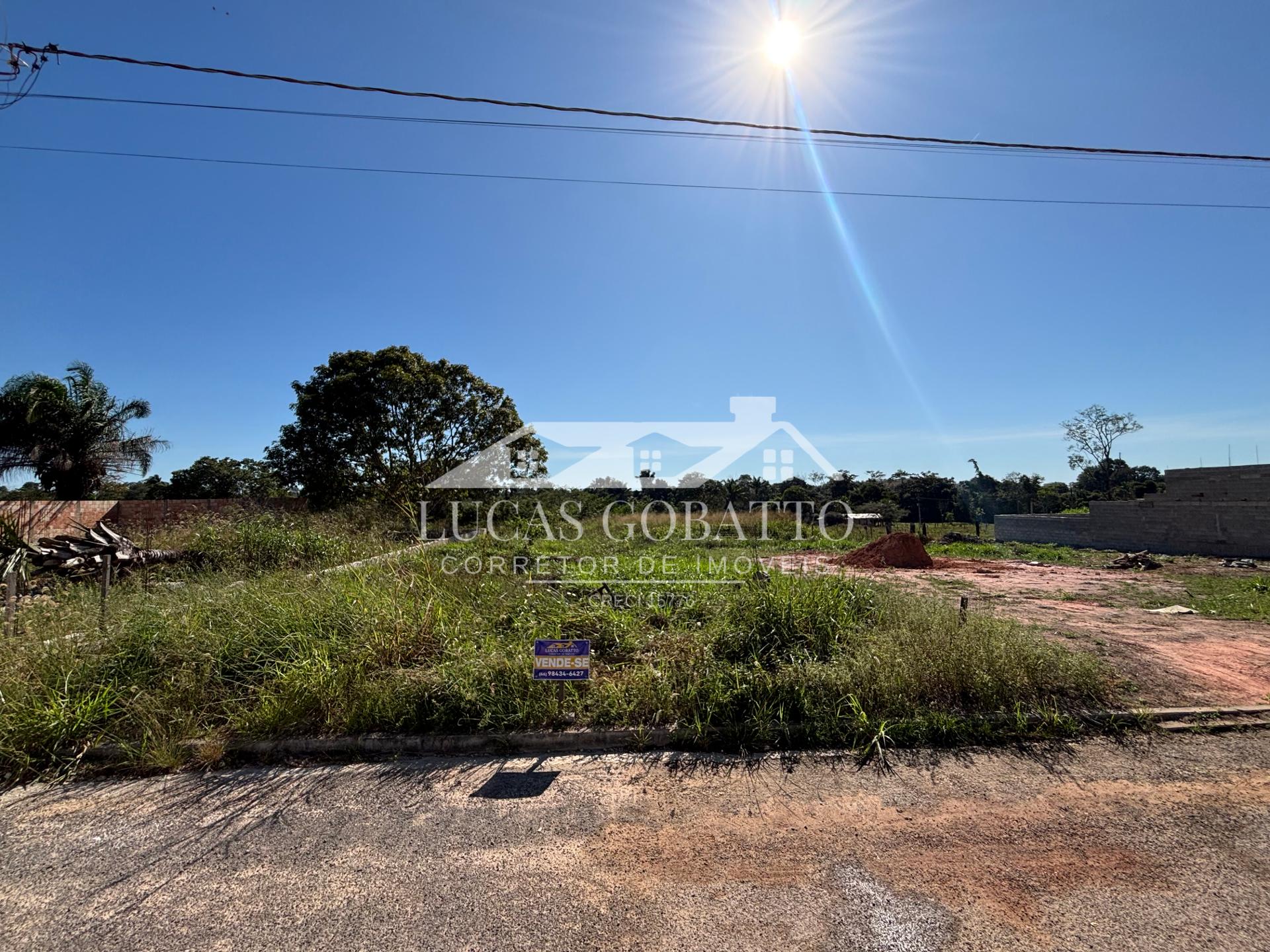 VENDE-SE TERRENO - BAIRRO RESIDENCIAL PAR?S EM JUARA-MT 300,00...