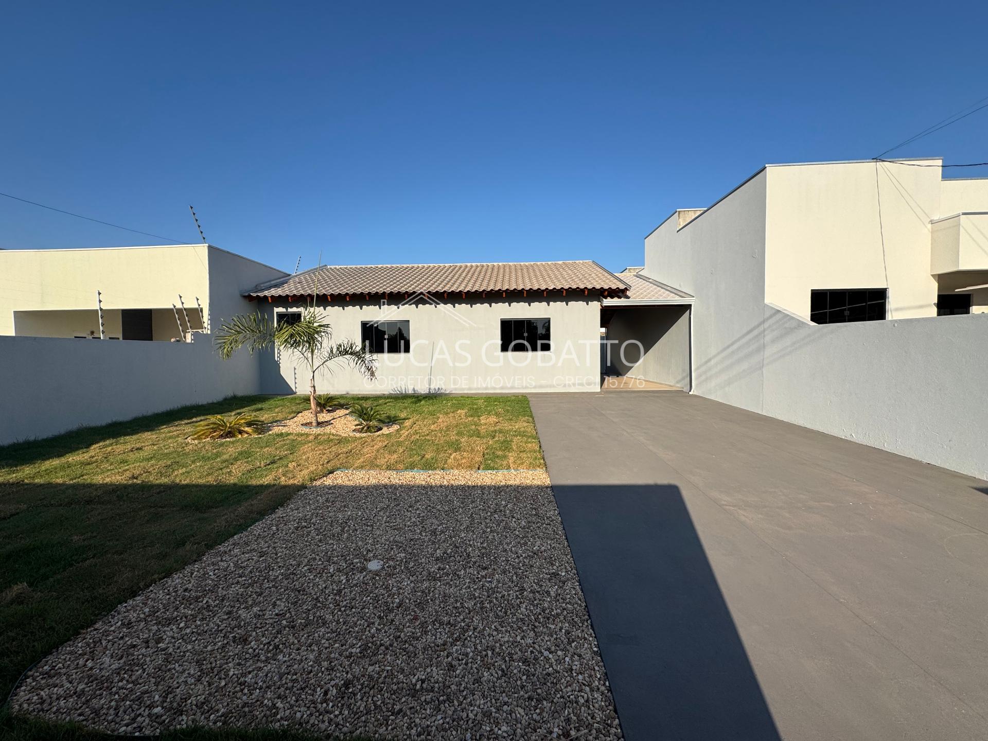 CASA À VENDA - NOVA - RECEM CONSTRUÍDA -  VILA BOTELHO, JUARA ...
