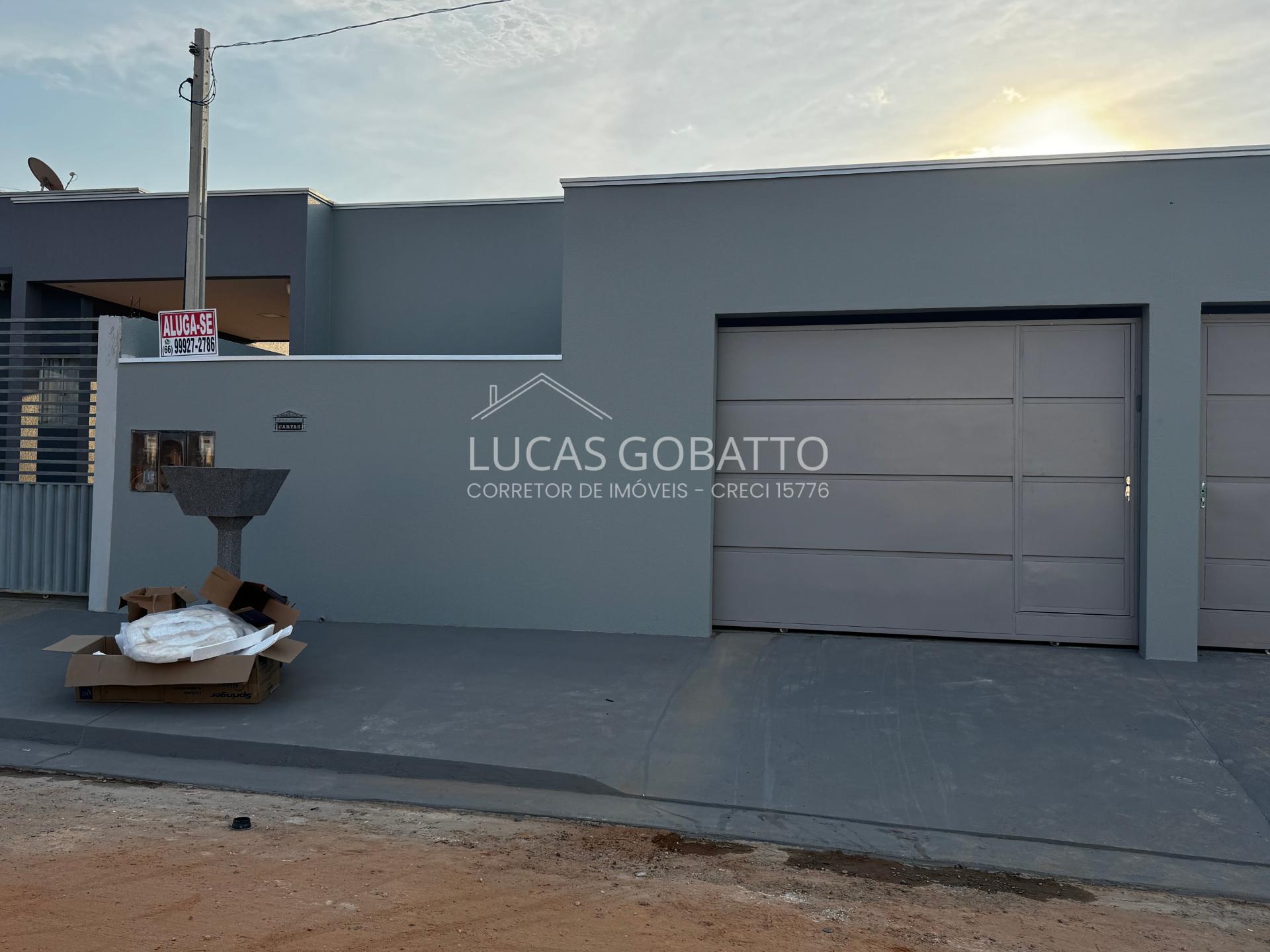 [REVISAR IMPORTAÇÃO] CASA NOVA PARA LOCAÇÃO NO BAIRRO SÃO GABRIEL EM JUARA- MT — foto 1