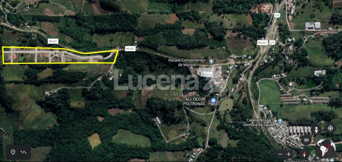 Terreno à venda, Linha Paulina, BENTO GONCALVES - RS