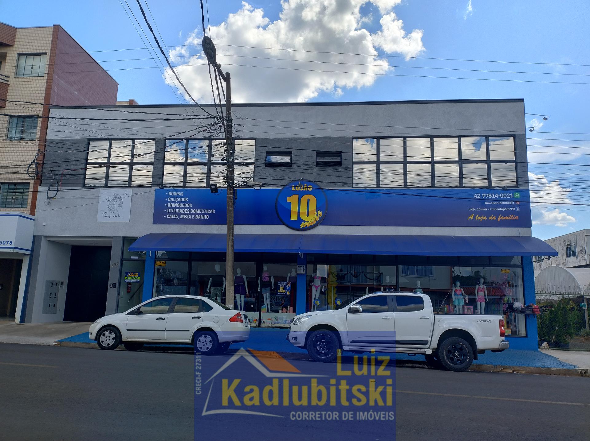 Sala Comercial para locação em cima do lojão 10  , CENTRO, PRUDENTOPOLIS - PR
