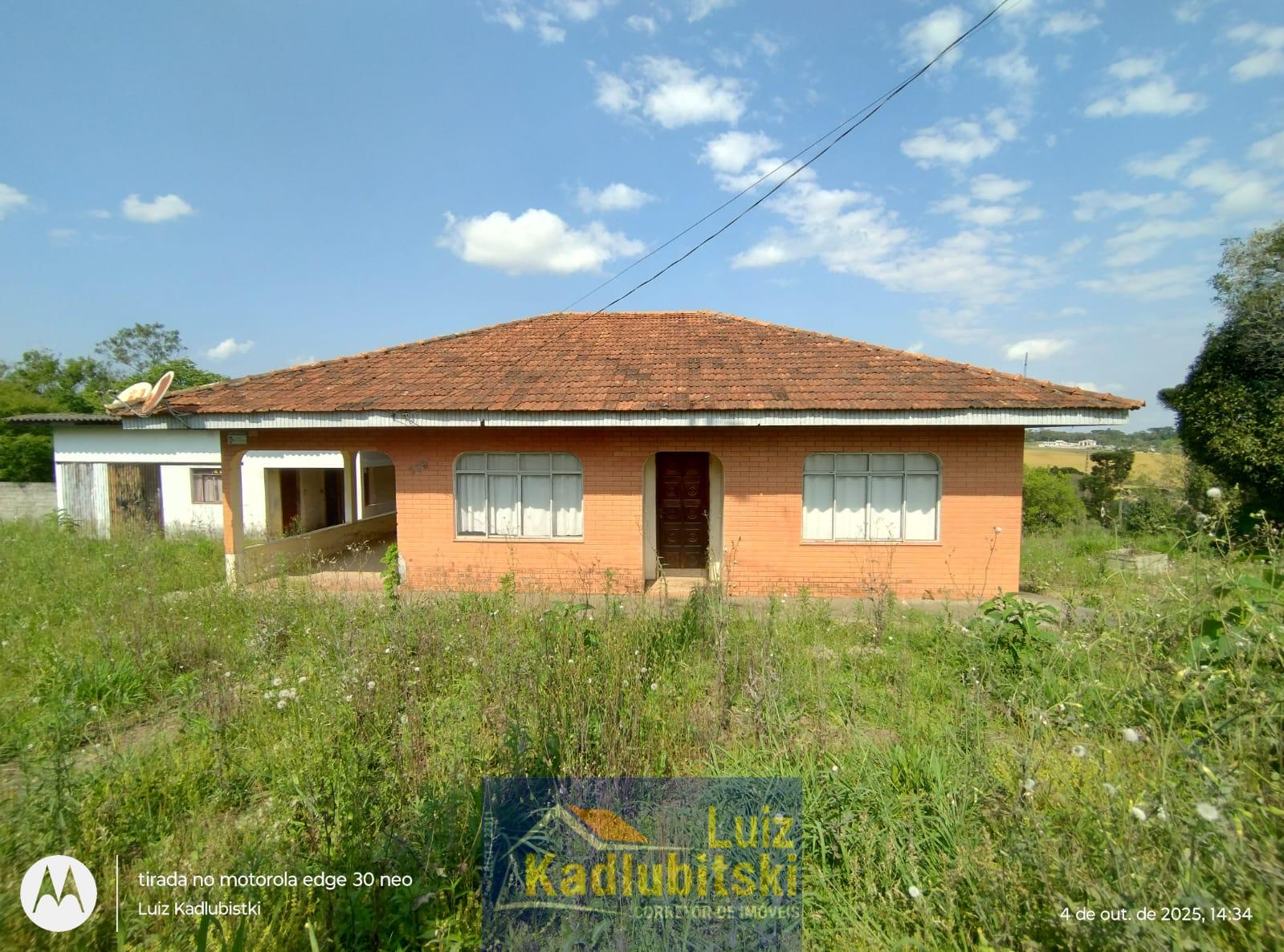 Chácara à venda, na Linha Ronda, próximo a APAE de Prudentópolis