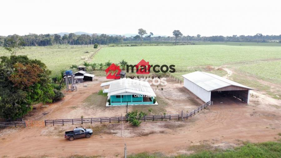 FAZENDA VALE DO GUAPORÉ, 297 HECTARES NO TOTAL, LOCALIZADA À 4...