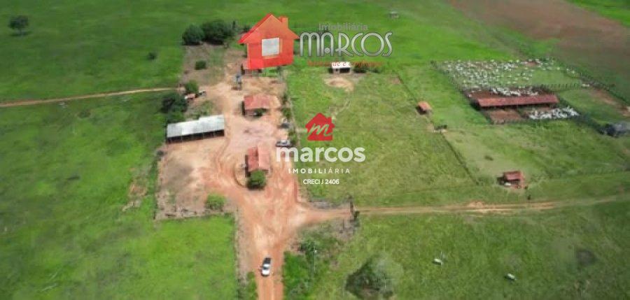 FAZENDA EM JARU, A 30KM DA CIDADE, 1.130 ALQUEIRES, 630 ALQUEI...