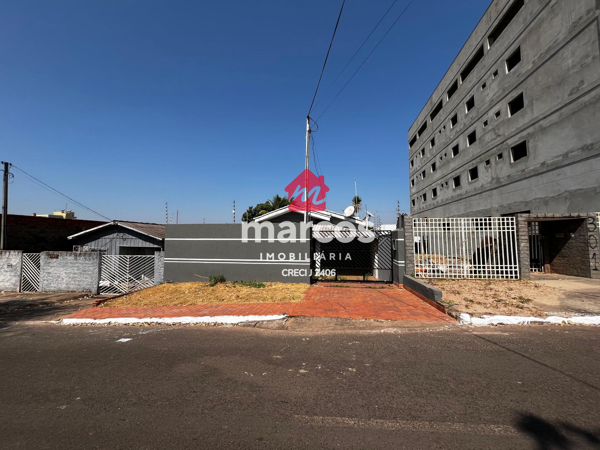 CASA PARA LOCAÇÃO  01 SUÍTE E 02 QUARTOS, NO BAIRRO NOVO HORIZ...