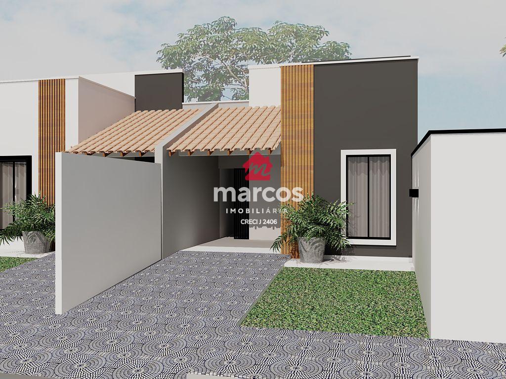 CASA Á VENDA, EM FASE DE CONSTRUÇÃO,  NO LOTEAMENTO VIENNA