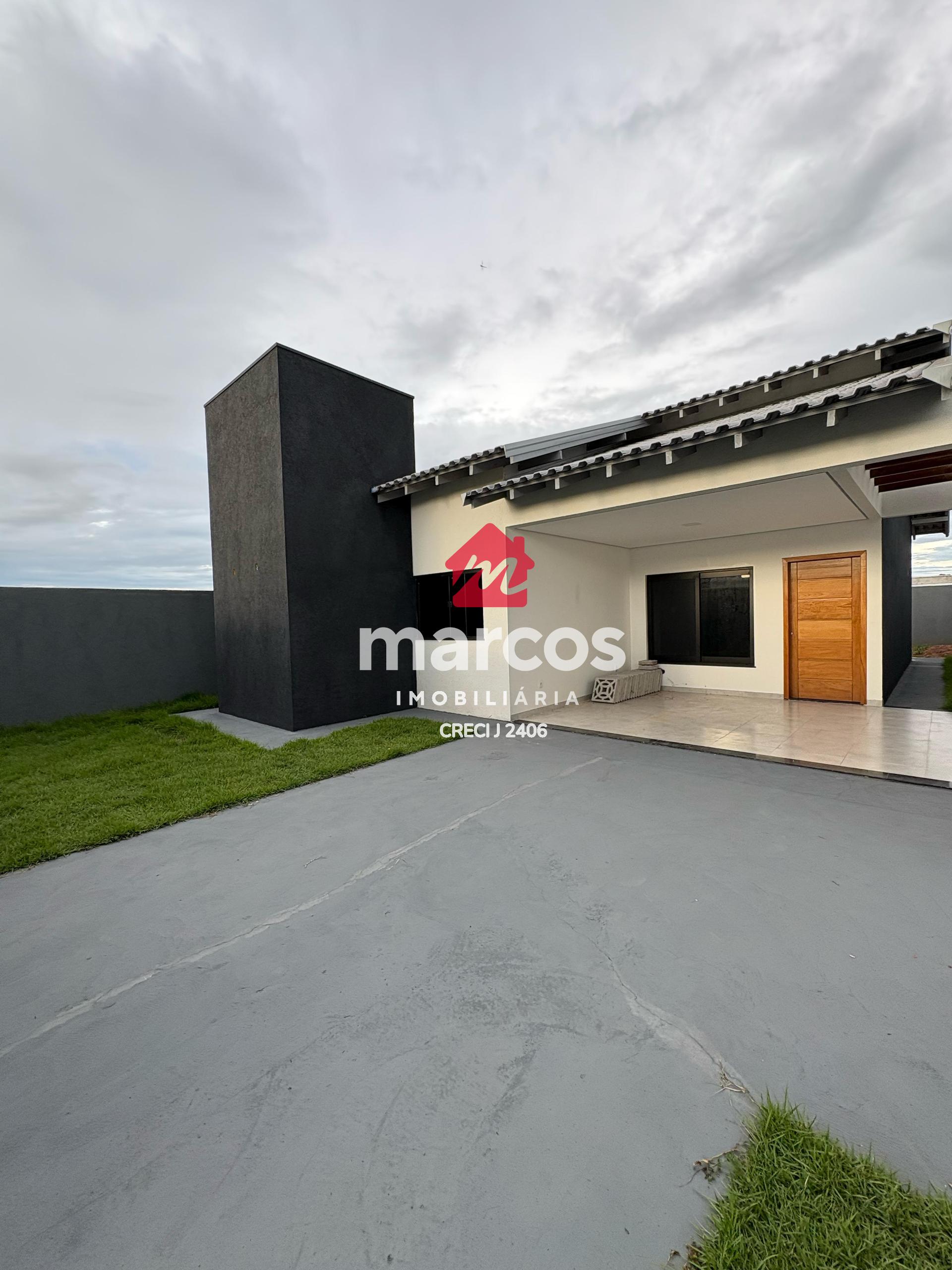 CASA  NOVA  À VENDA  NO BAIRRO GREENVILLE,  EM CACOAL - RO