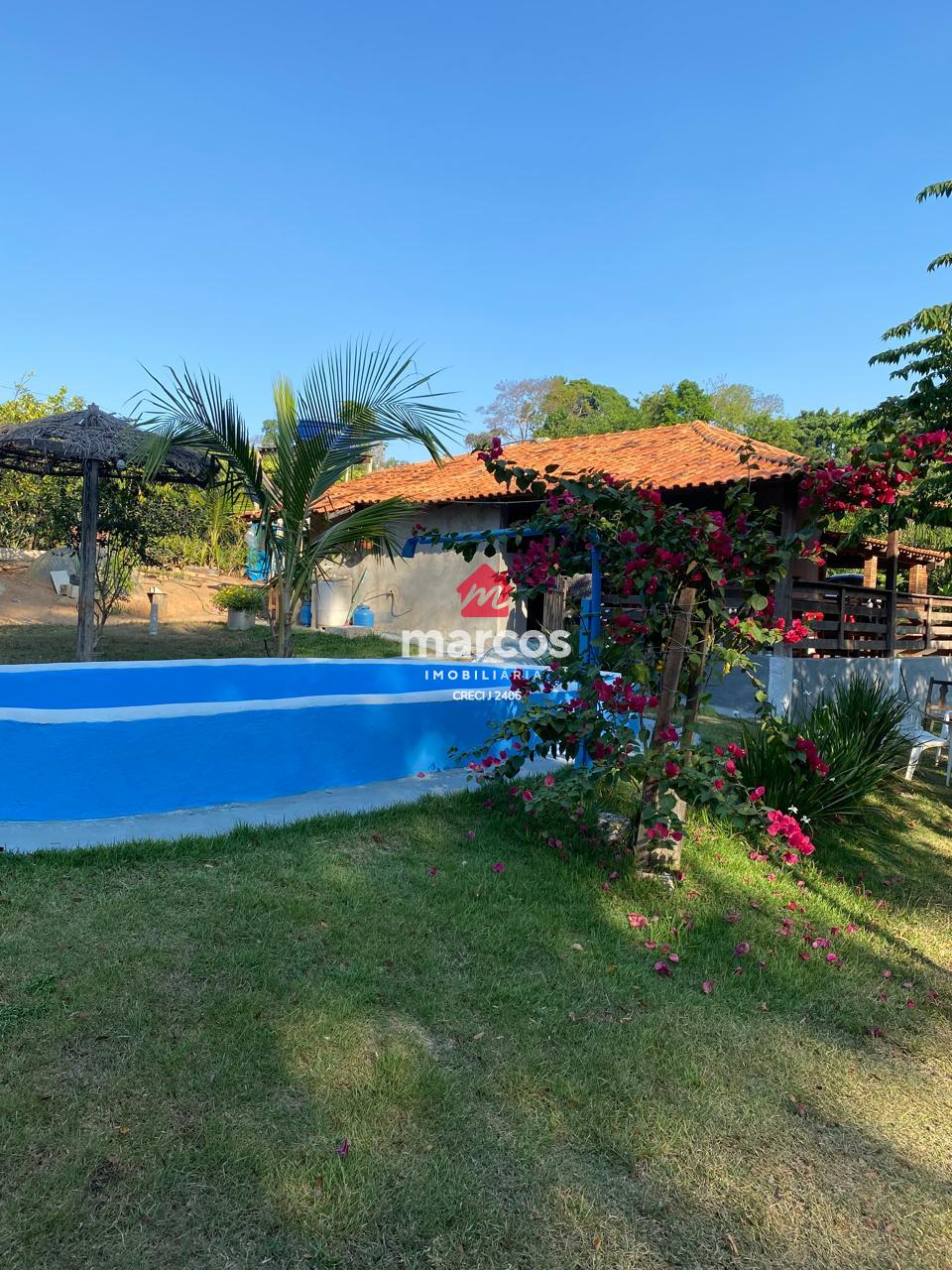 CHÁCARA A VENDA COM CASA, REPRESA, ÁGUA DE MINA, PISCINA, POMA...