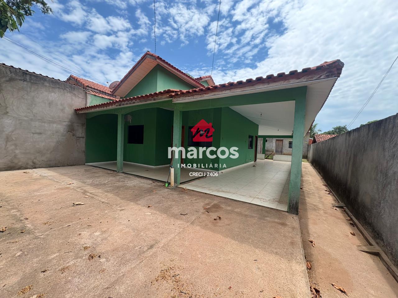 CASA À VENDA NO JARDIM ITÁLIA, APTA A FINANCIAMENTO, CACOAL - RO