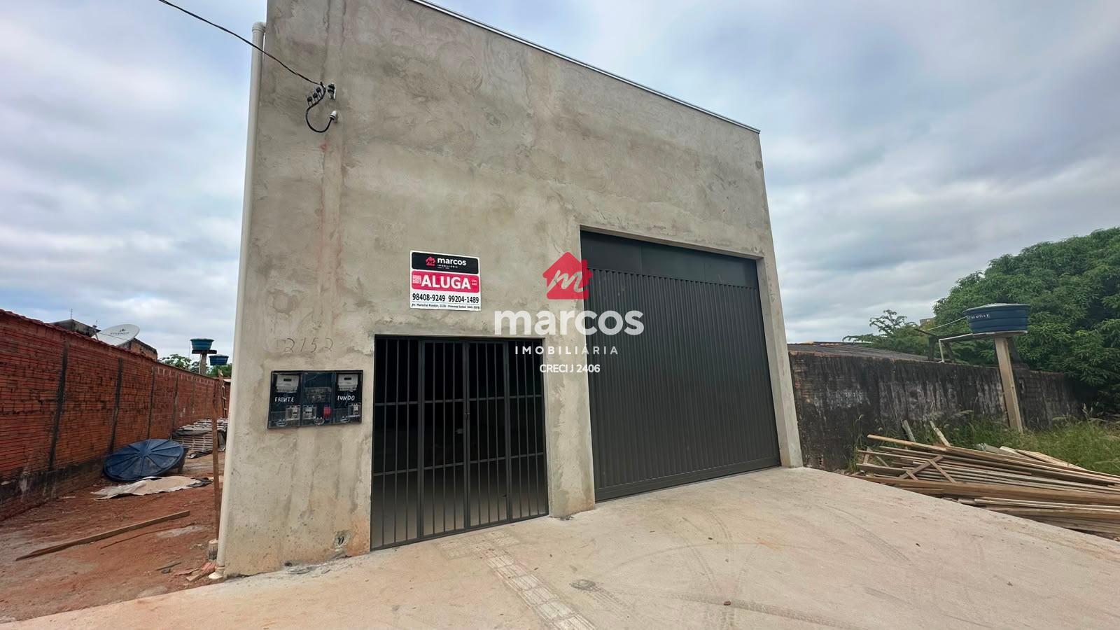 BARRACÃO COMERCIAL DISPONÍVEL PARA LOCAÇÃO EM CACOAL-RO