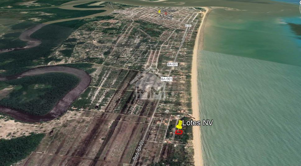 Vendo 2 lotes na beira da praia de Sabacuí - Nova Viçosa.