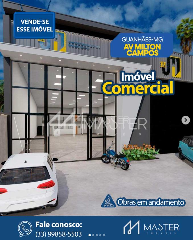 IM?VEL COMERCIAL ? VENDA NO CENTRO DA CIDADE DE GUANH?ES-MG