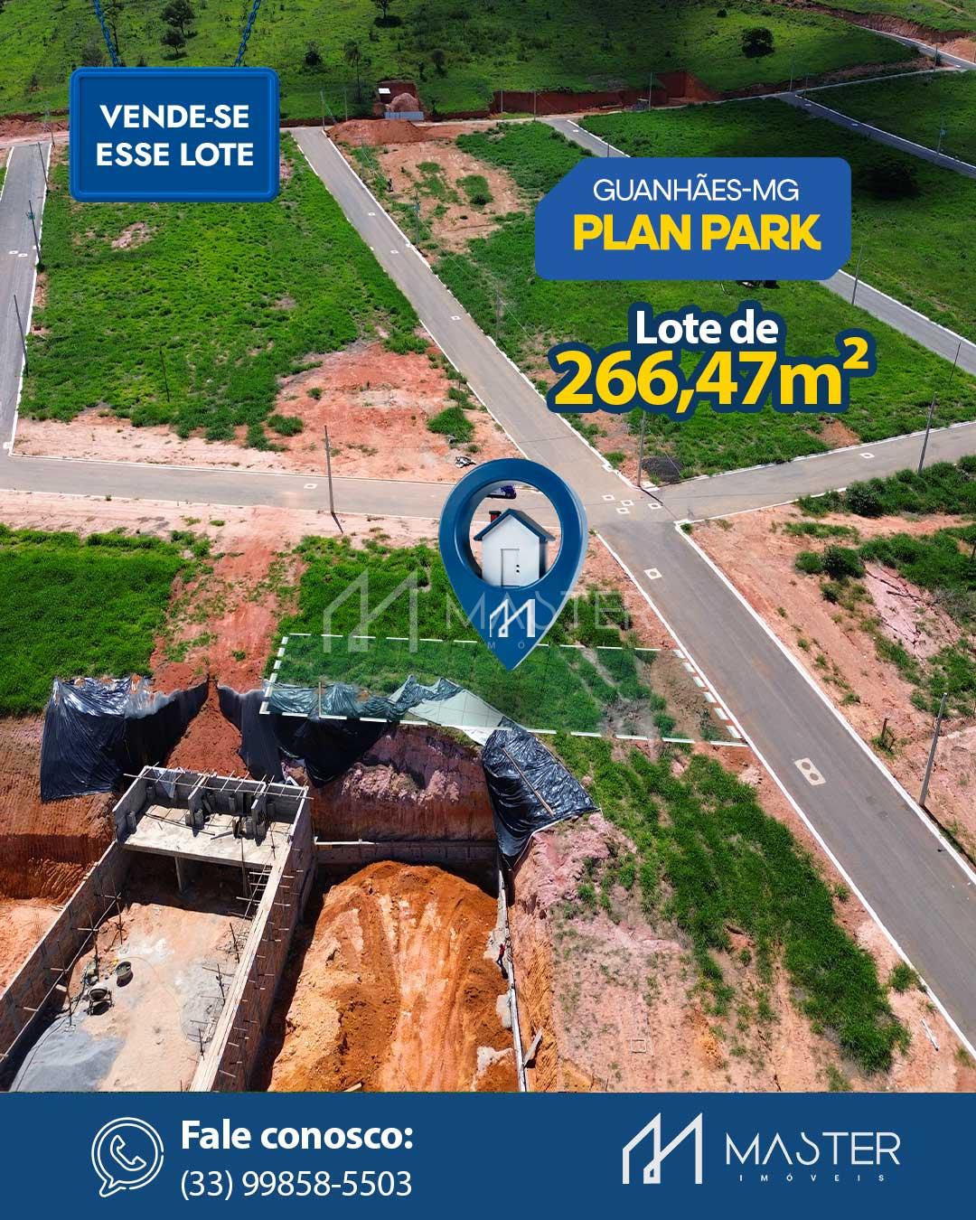 Lote à venda, PLAN PARK MORADAS, GUANHAES - MG