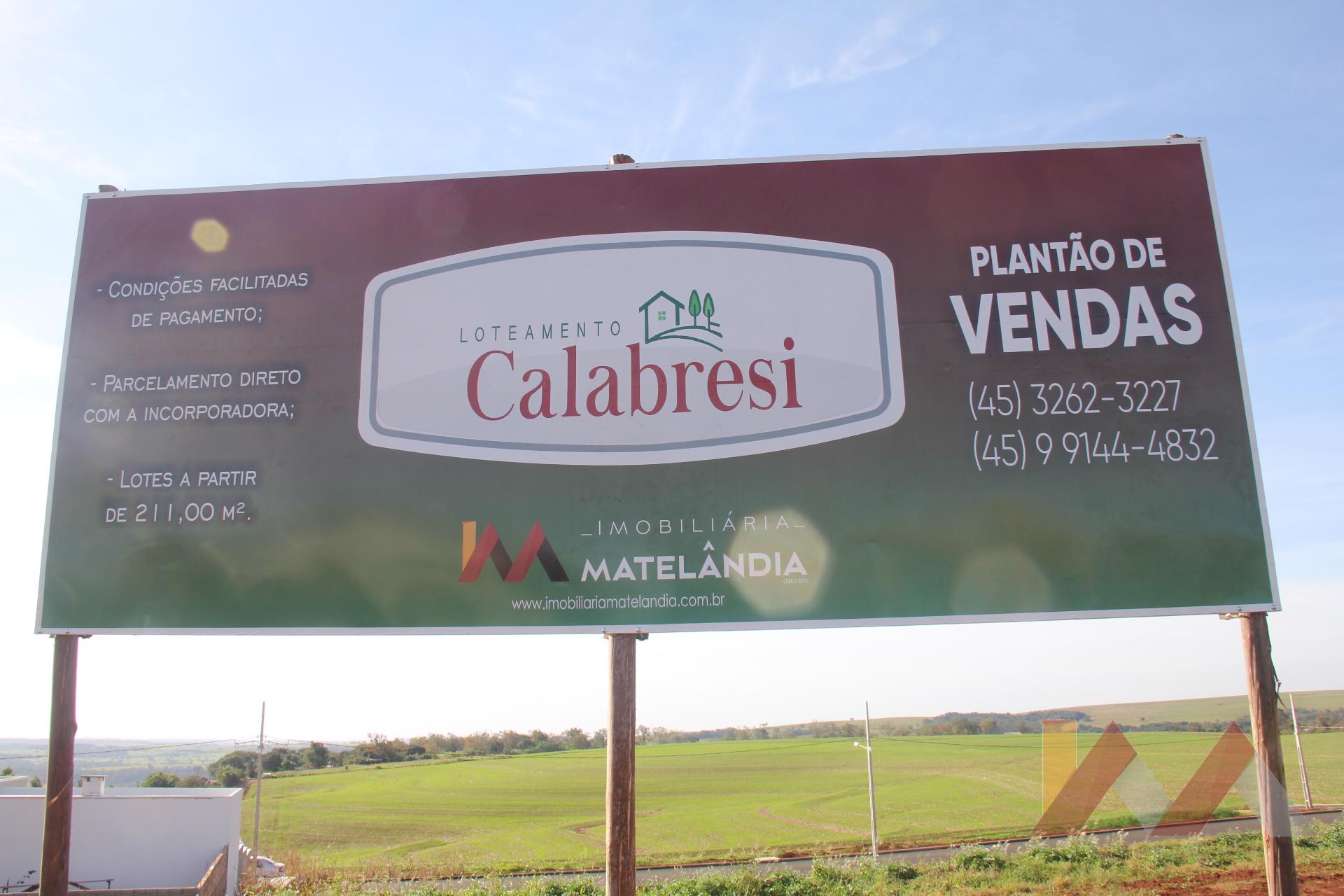 Lançamento: Loteamento Calabresi
