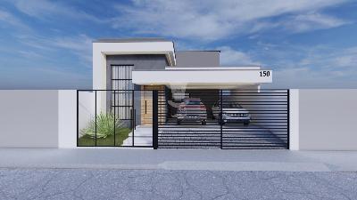 Casa à venda com 3 quartos sendo 1 suíte no loteamento Terras ...