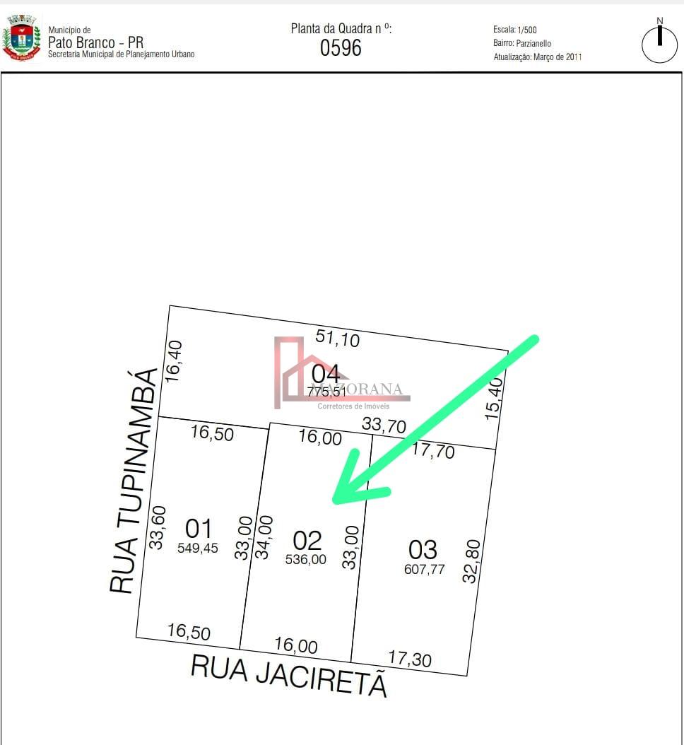Vende Terreno com Casa no Bairro Parzianello Viabilizando um E...