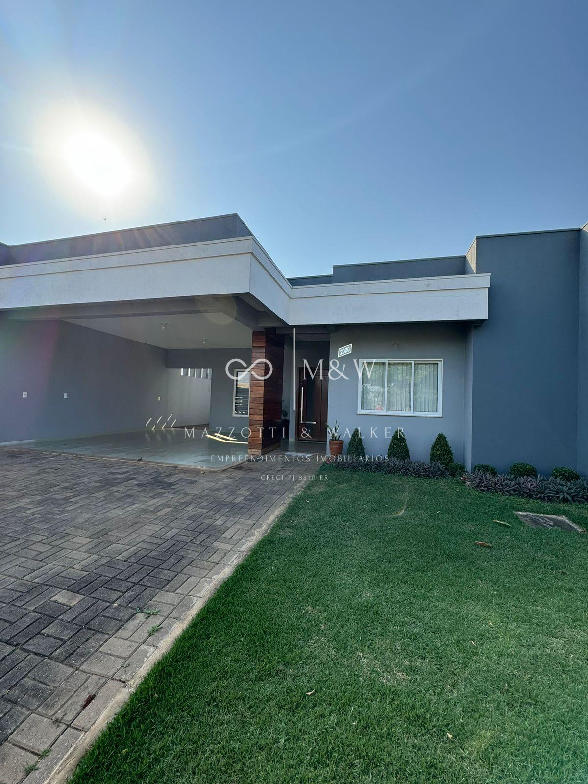 CASA T?RREA COM 1 SU?TE, 2 QUARTOS BAIRRO COND? MEDIANEIRA PR