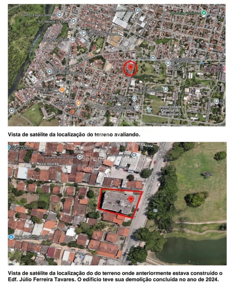 Terreno  Venda - Antigo EDF. Jlio Ferreira Tavares  Localizao privilegiada na Rua Acadmico Hli