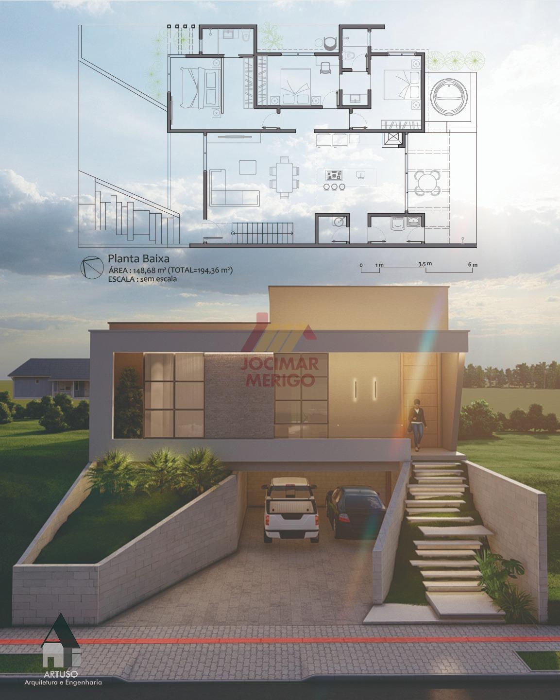 CASA À VENDA, ARAUCARIA PARK III, VITORINO - PR