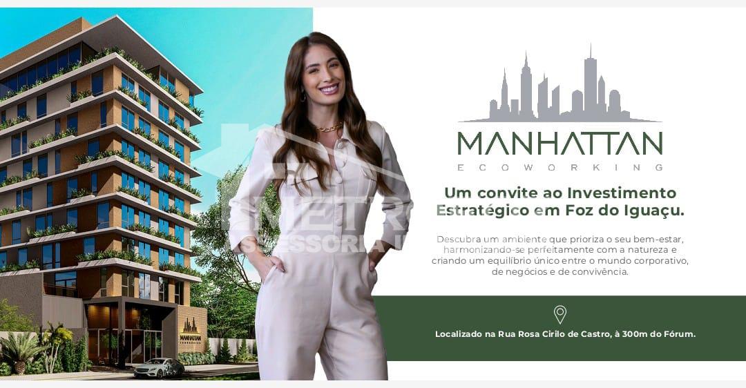 Lançamento MANHATTAN ECOWORKING - Salas comerciais. -POLO CENT...