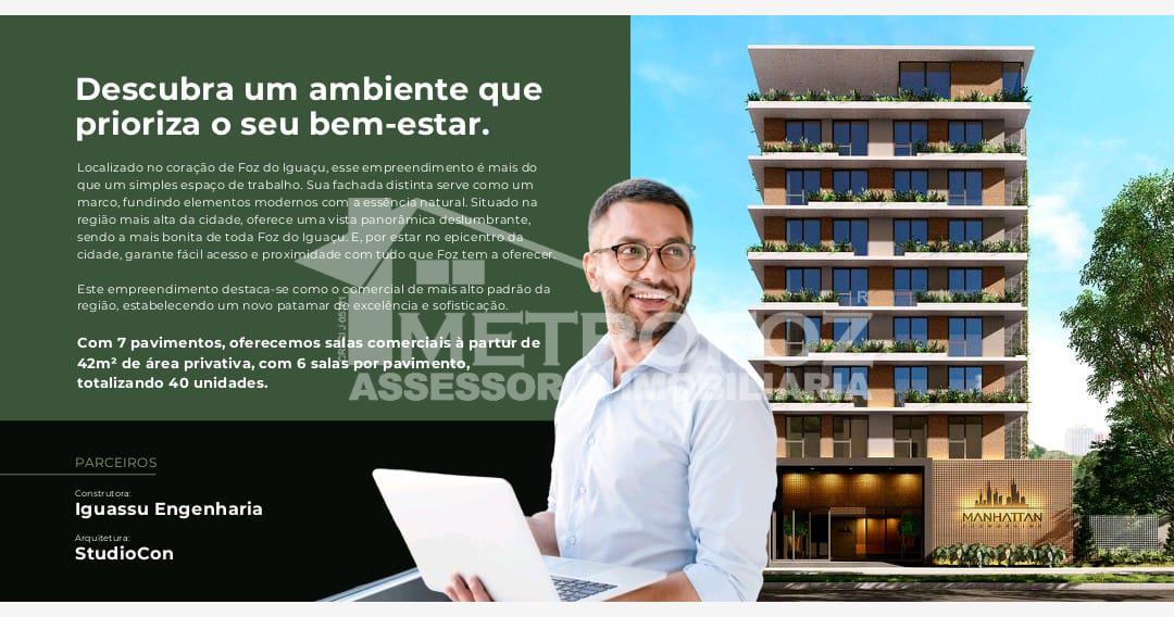 Lançamento MANHATTAN ECOWORKING - Salas comerciais. -POLO CENT...