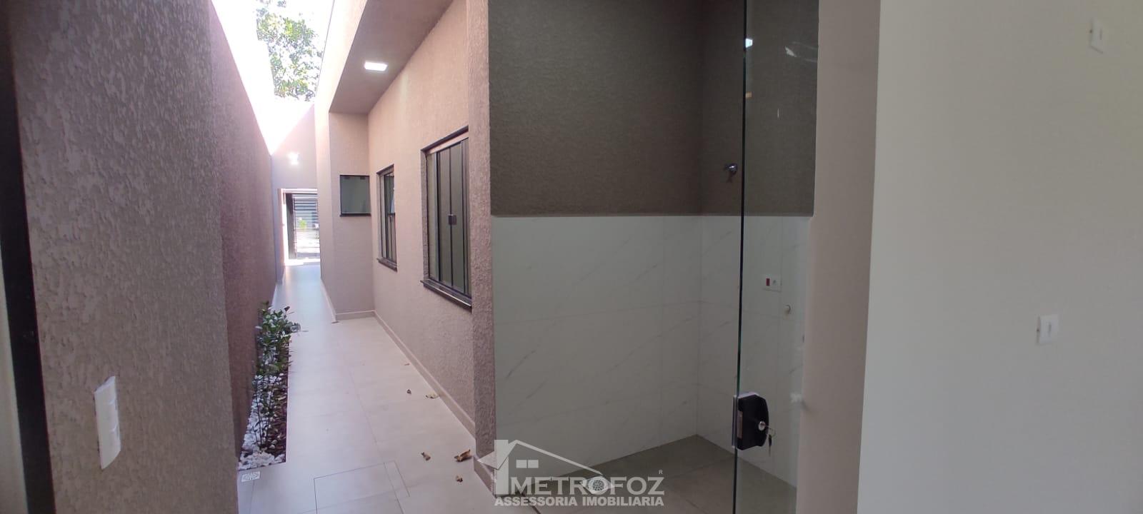 Casa nova à venda, JARDIM ELIZA II, FOZ DO IGUAÇU - PR, com su...