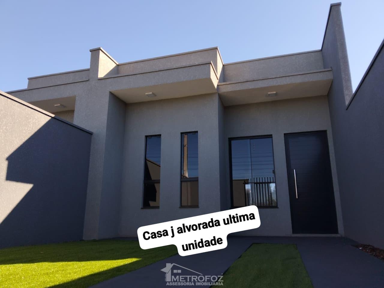 Casa com 2 dormitórios à venda, JARDIM ALVORADA, FOZ DO IGUAÇU...