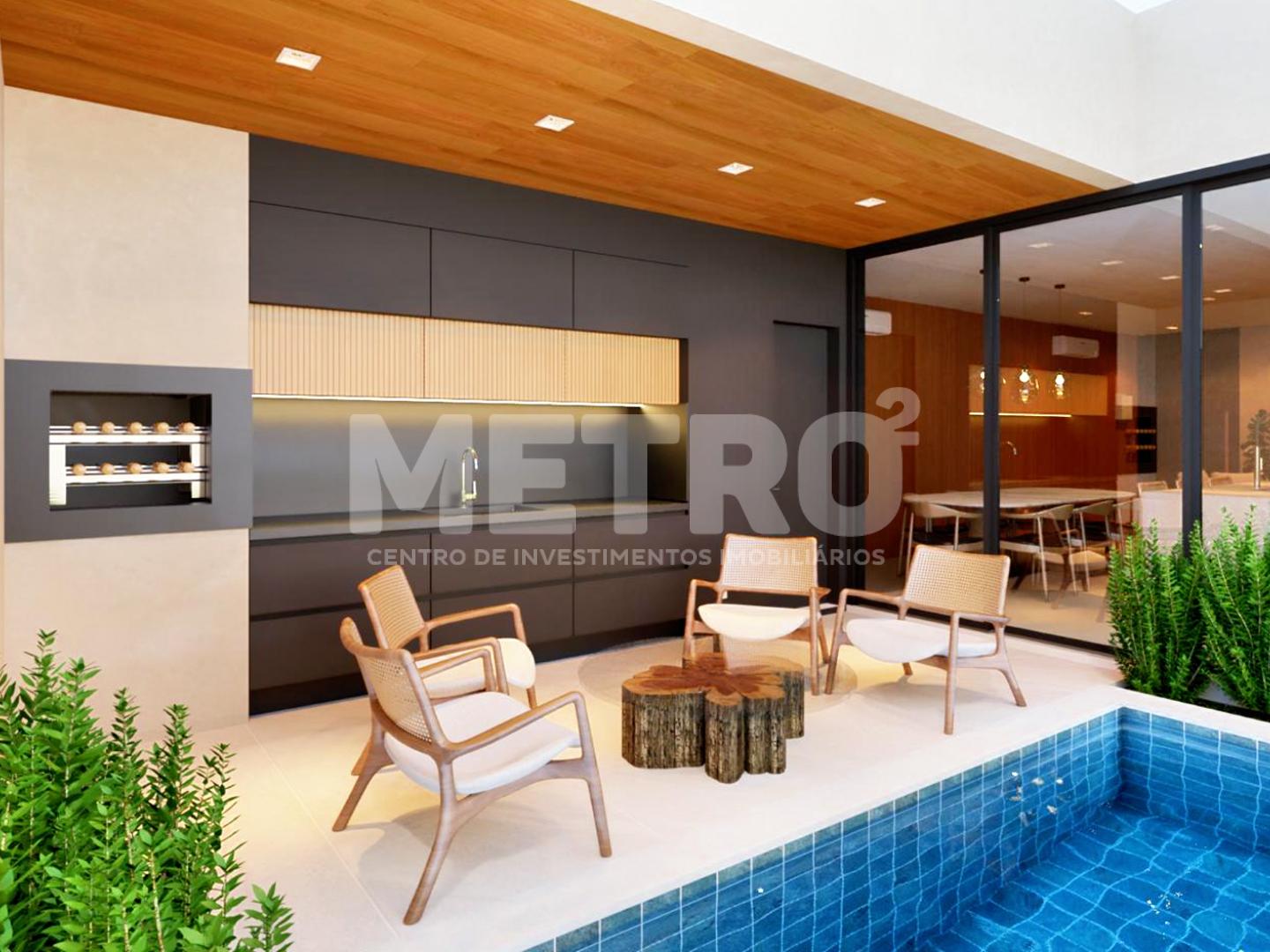 Casa à venda no Buona Vita com 3 quartos, hidromassagem, pisci...
