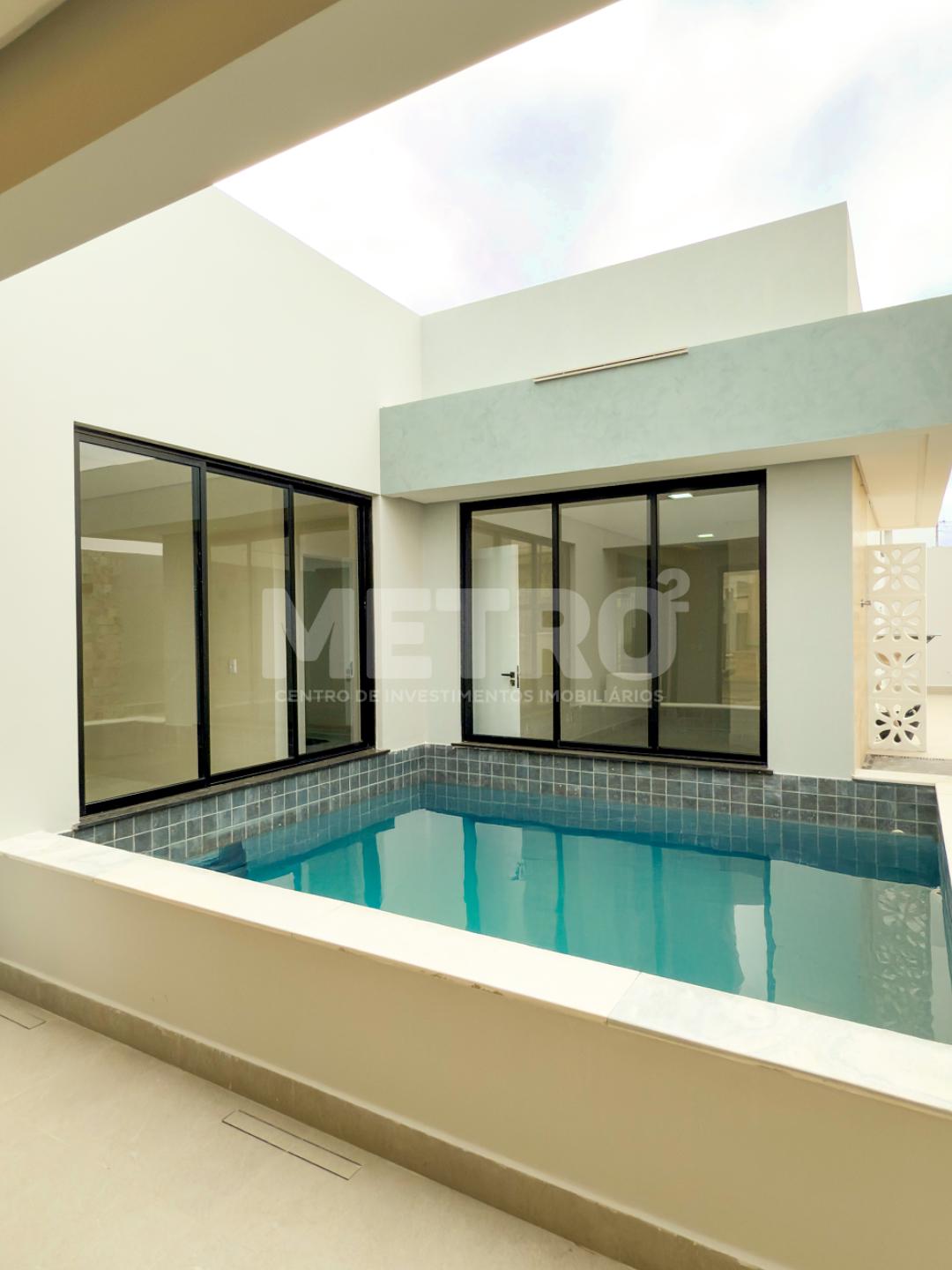 Casa à venda no Buona Vita com 3 suítes, gourmet, piscina, PET...