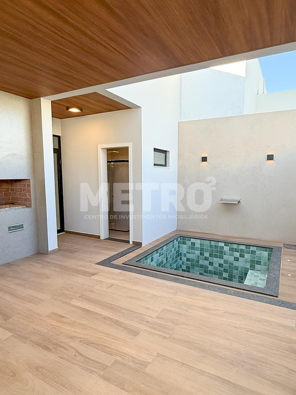 Casa à venda no Buona Vita com 3 suítes, closet, gourmet, pisc...