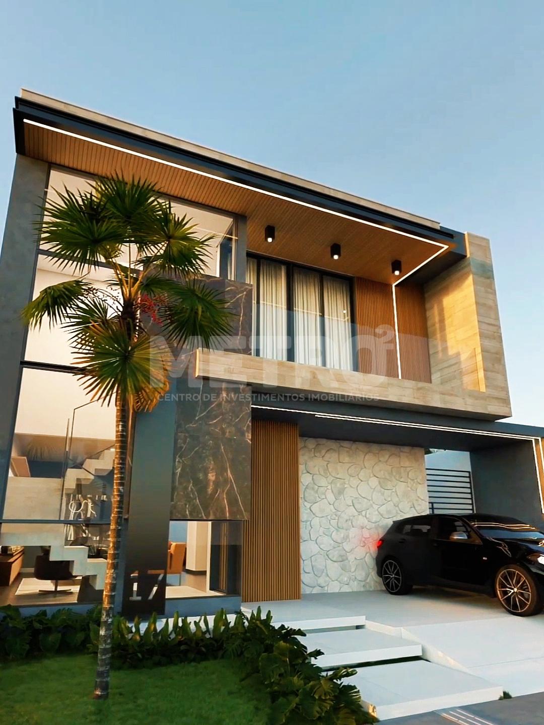 Casa à venda no Buona Vita,  4 suítes, banheira, piscina, Petr...