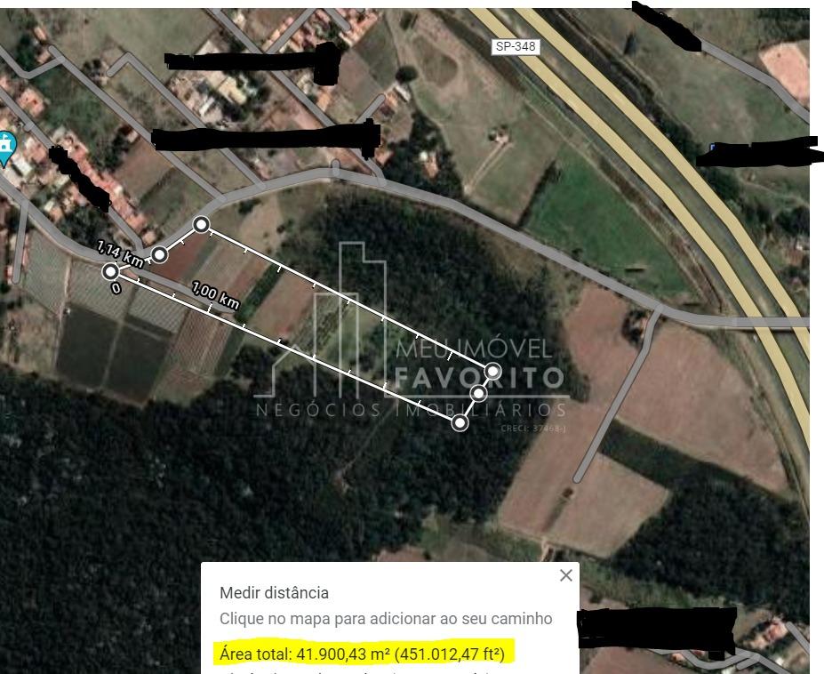 Terreno Plano ? Venda em Jundia? SP, 41 mil m  - Bairro do Pos...