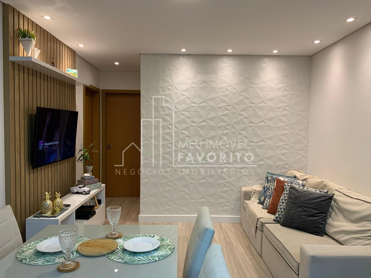 Apartamento a venda, 61 m  - 2 Quartos  1 su?te , Cond. Myriad...