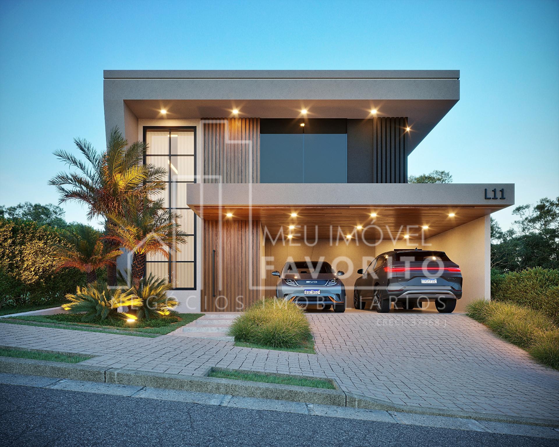 CASA À VENDA -  EM CONSTRUÇÃO - CONDOMÍNIO RESIDENCIAL LAGO AZ...